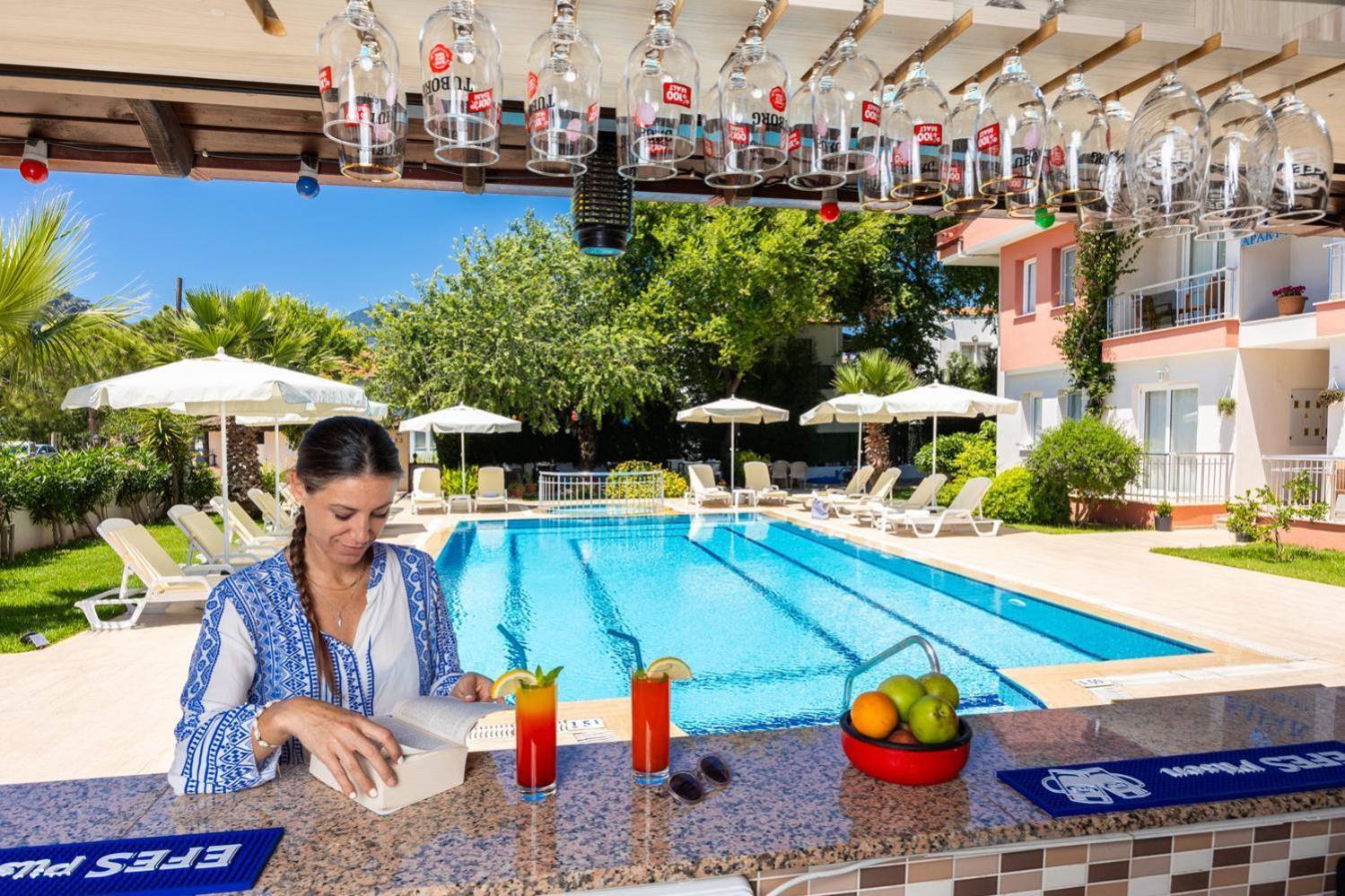 Safak Oasis Hotel Dalyan Bagian luar foto